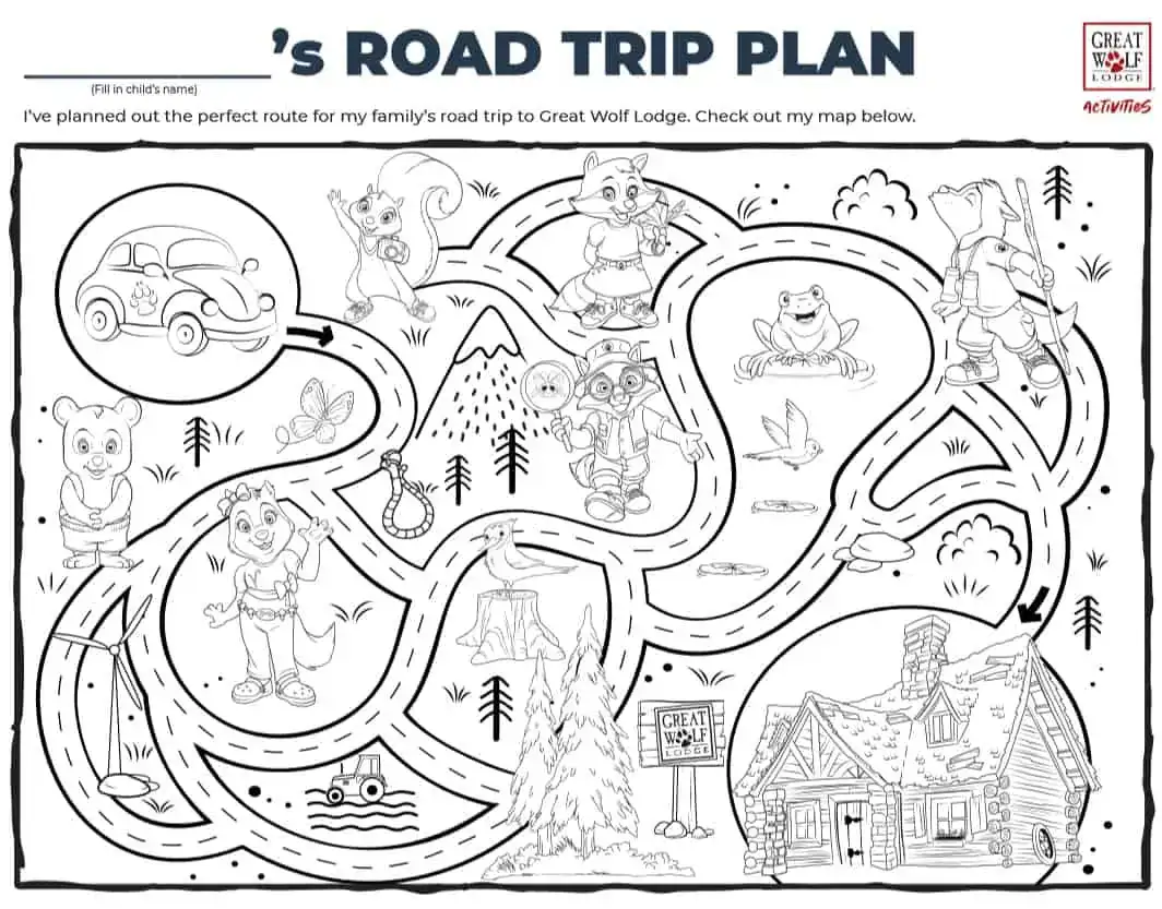 10 Ideas for the Ultimate Road Trip with Kids - Great Wolf Lodge